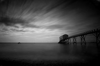 Selsey Lifeboat Station in darkness