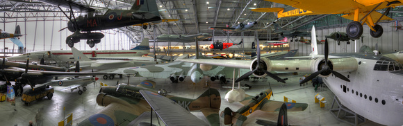British Aircraft Hall at Duxford
